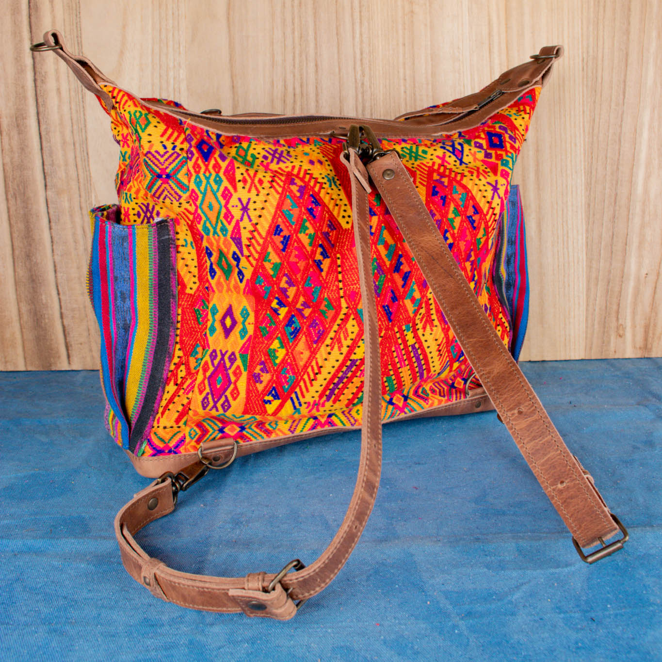 BEATRIZ CDB + DIAMANTE STRAP - OOAK HUIPIL - FAWN - NO. 16554