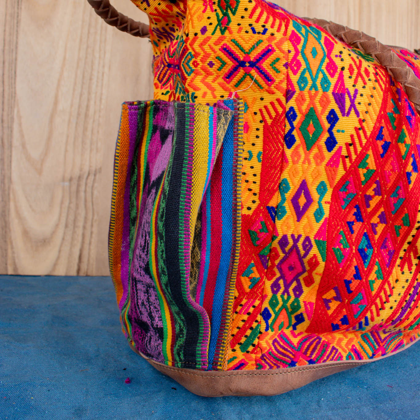 BEATRIZ CDB + DIAMANTE STRAP - OOAK HUIPIL - FAWN - NO. 16554