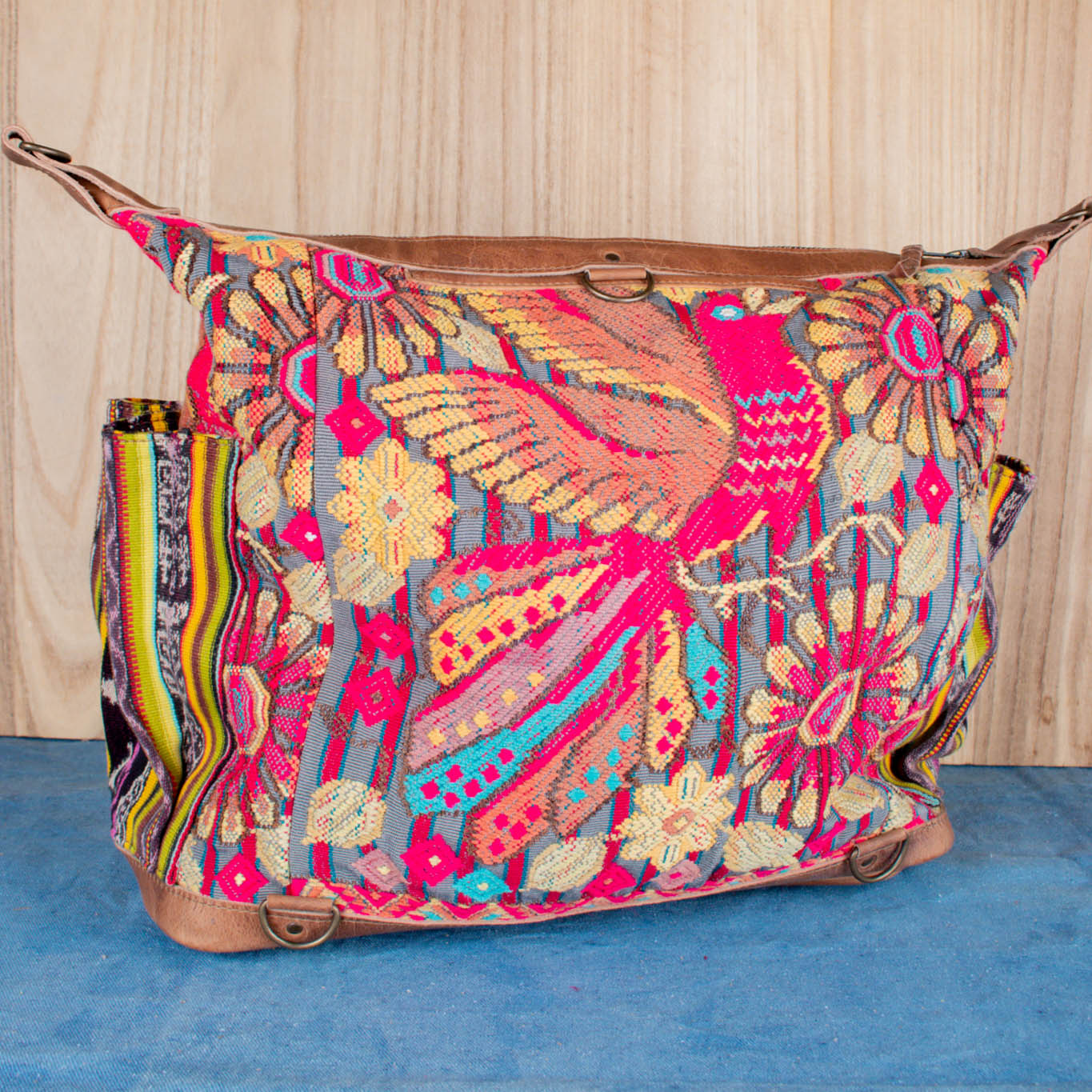 BEATRIZ CDB + DIAMANTE STRAP - OOAK HUIPIL - FAWN - NO. 16557