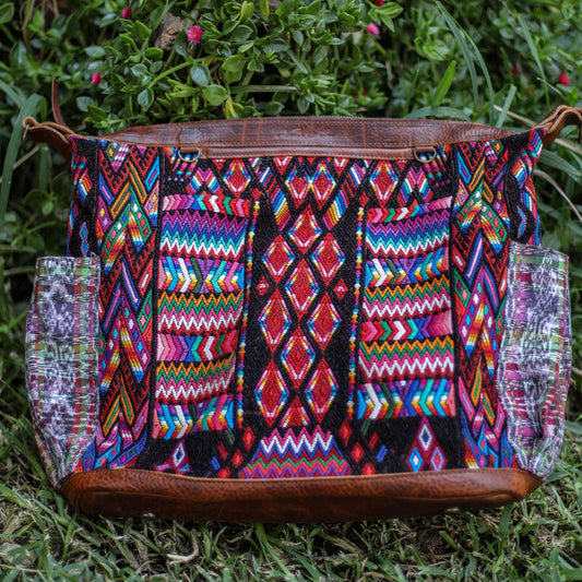 BEATRIZ CDB + DIAMANTE STRAP - OOAK HUIPIL - HONEY - NO. 18577