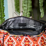 BEATRIZ CDB + DIAMANTE STRAP - OOAK HUIPIL - BLACK - NO. 18478
