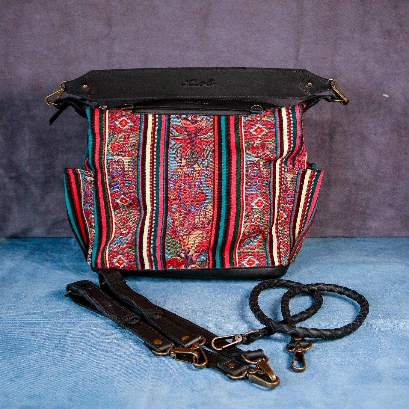 BEATRIZ MCDB + DIAMANTE STRAP - CORTE - BLACK -  NO. 16423