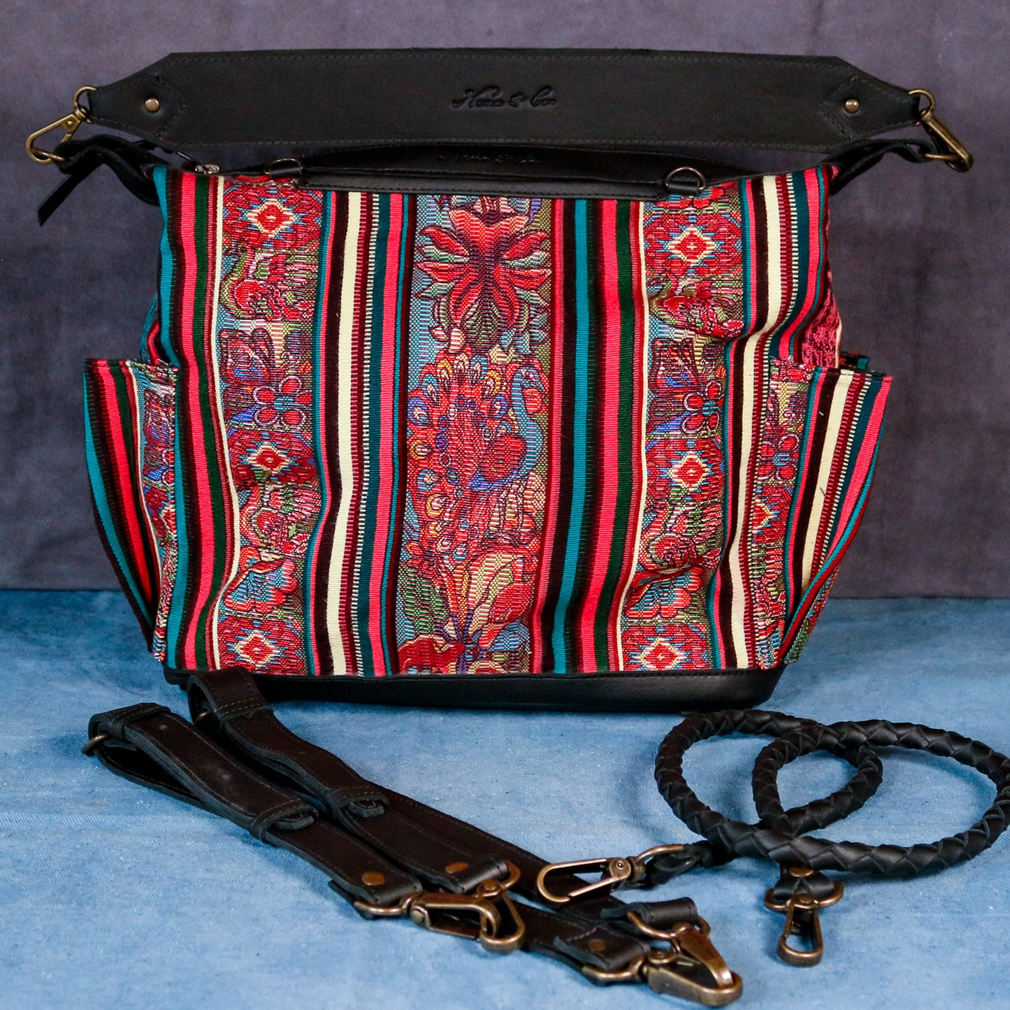 BEATRIZ MCDB + DIAMANTE STRAP - CORTE - BLACK -  NO. 16423