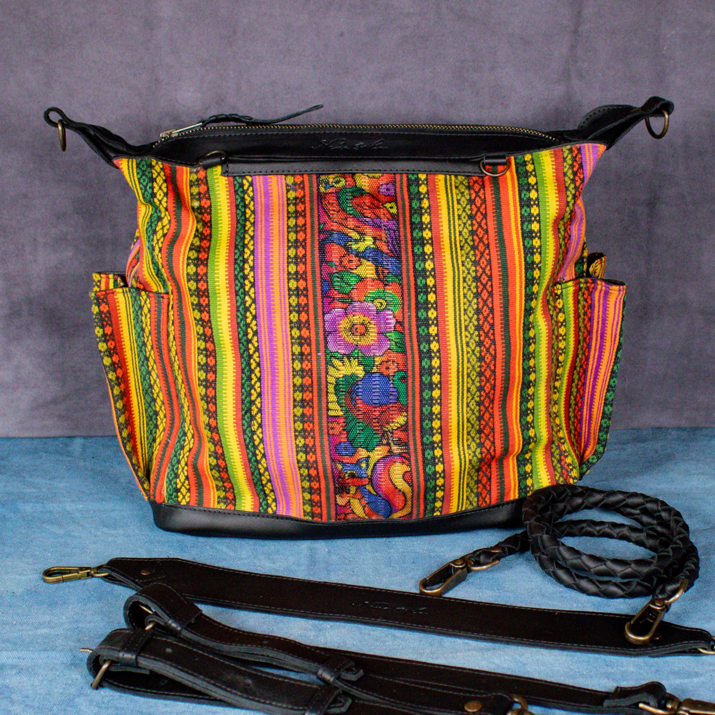 BEATRIZ MCDB + DIAMANTE STRAP - CORTE - BLACK -  NO. 16425