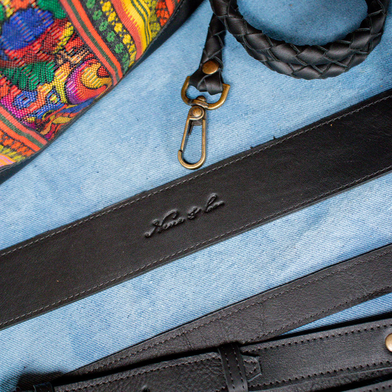 BEATRIZ MCDB + DIAMANTE STRAP - CORTE - BLACK -  NO. 16425