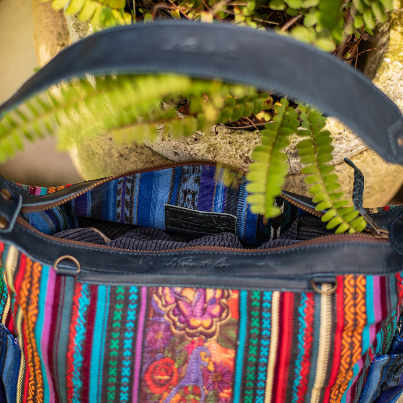BEATRIZ MCDB + DIAMANTE STRAP - CORTE - NAVY - NO. 17337