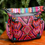 BEATRIZ MCDB + DIAMANTE STRAP - OOAK HUIPIL - BLACK - NO. 200183
