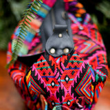 BEATRIZ MCDB + DIAMANTE STRAP - OOAK HUIPIL - BLACK - NO. 200183