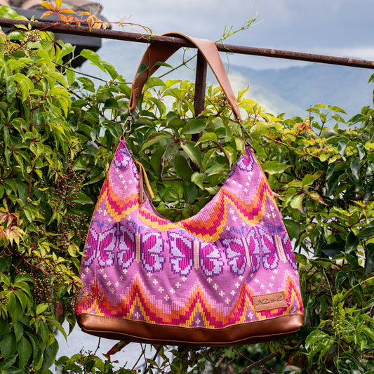 PENELOPE BAG - H&S BUTTERFLY - CAFE - NO. 16608