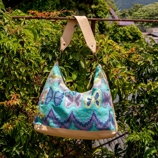 PENELOPE BAG - H&S BUTTERFLY - BUTTER - NO. 16605