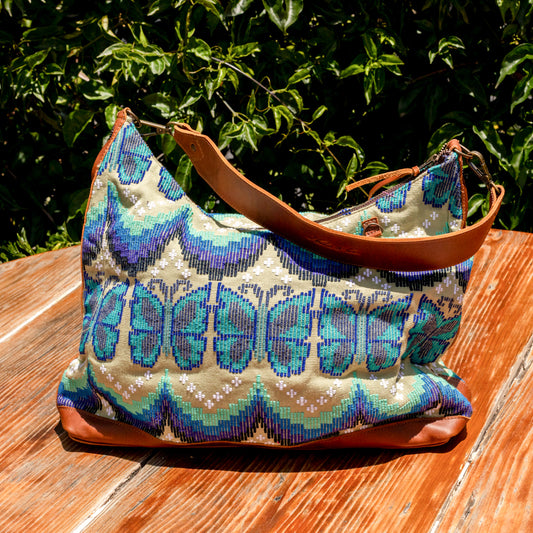 PENELOPE BAG - H&S BUTTERFLY - CAFE - NO. 16607
