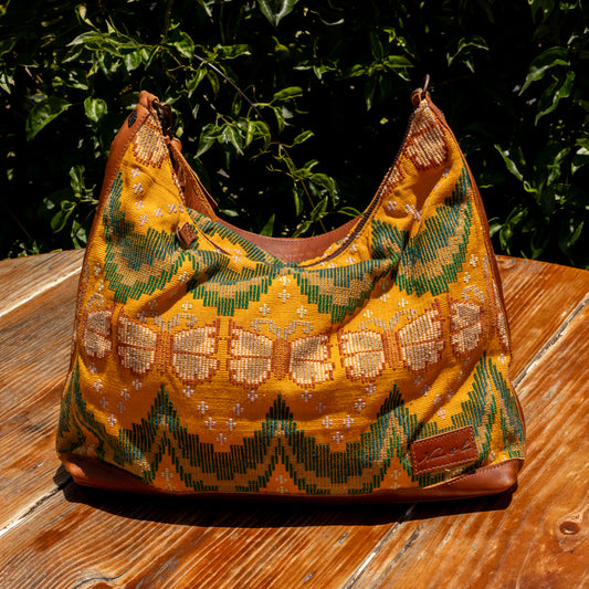 PENELOPE BAG - H&S BUTTERFLY - CAFE - NO. 16609