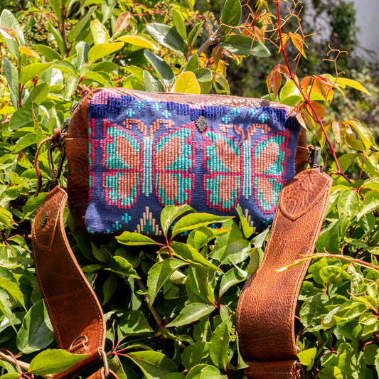 H&S WANDER CROSSBODY SET - H&S  BUTTERFLY - HONEY - NO. 16619