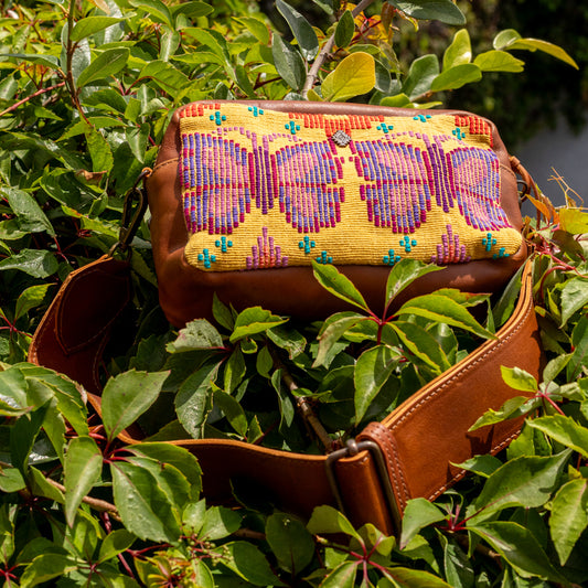 H&S WANDER CROSSBODY SET - H&S  BUTTERFLY - CAFE - NO. 16622