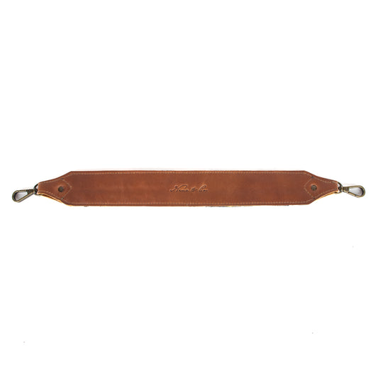 DIAMANTE SHOULDER STRAP - H&S MOONS - CAFE - NO. 16626