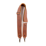 ADJUSTABLE WIDE STRAP - FULL LEATHER - CAFE