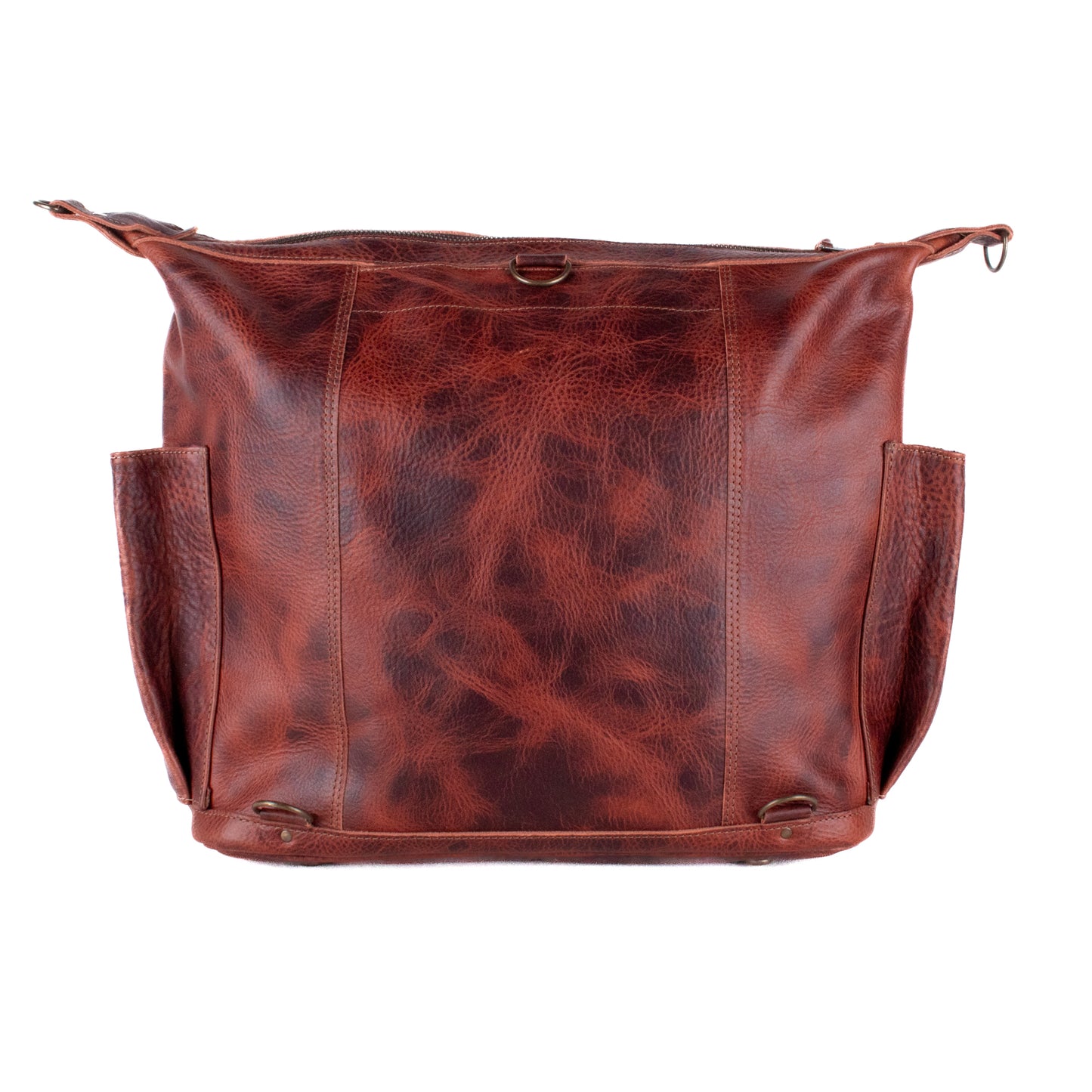 BEATRIZ CONVERTIBLE DAY BAG - FULL LEATHER - COPPER