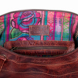 BEATRIZ CONVERTIBLE DAY BAG - FULL LEATHER - COPPER
