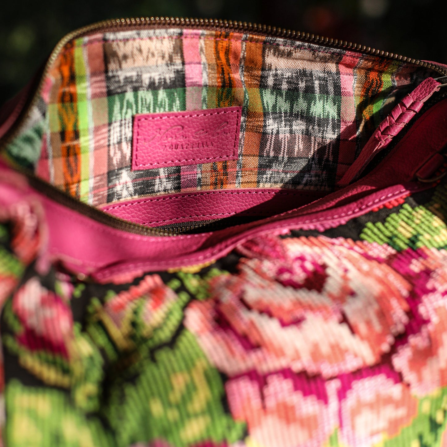 BEATRIZ MCDB + DIAMANTE STRAP - OOAK HUIPIL - BABY RHINO - 19287