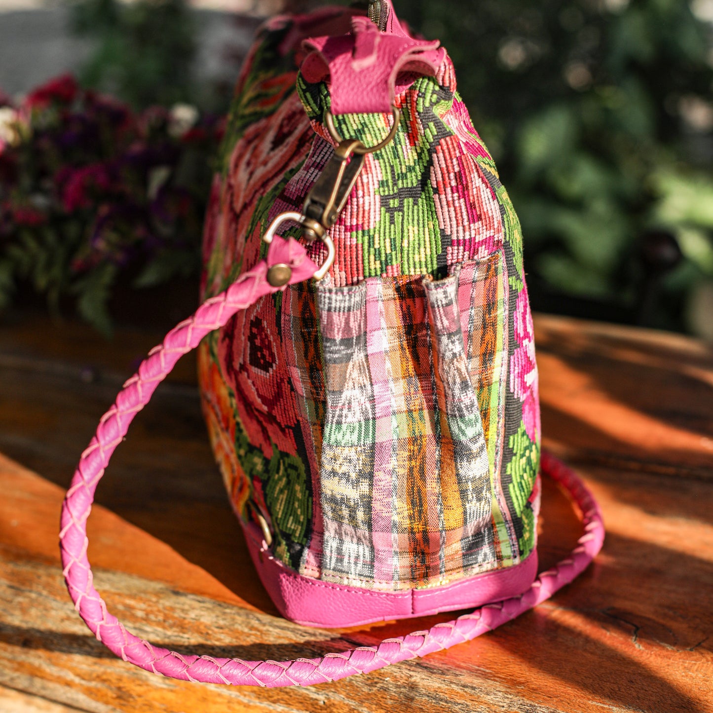 BEATRIZ MCDB + DIAMANTE STRAP - OOAK HUIPIL - BABY RHINO - 19287