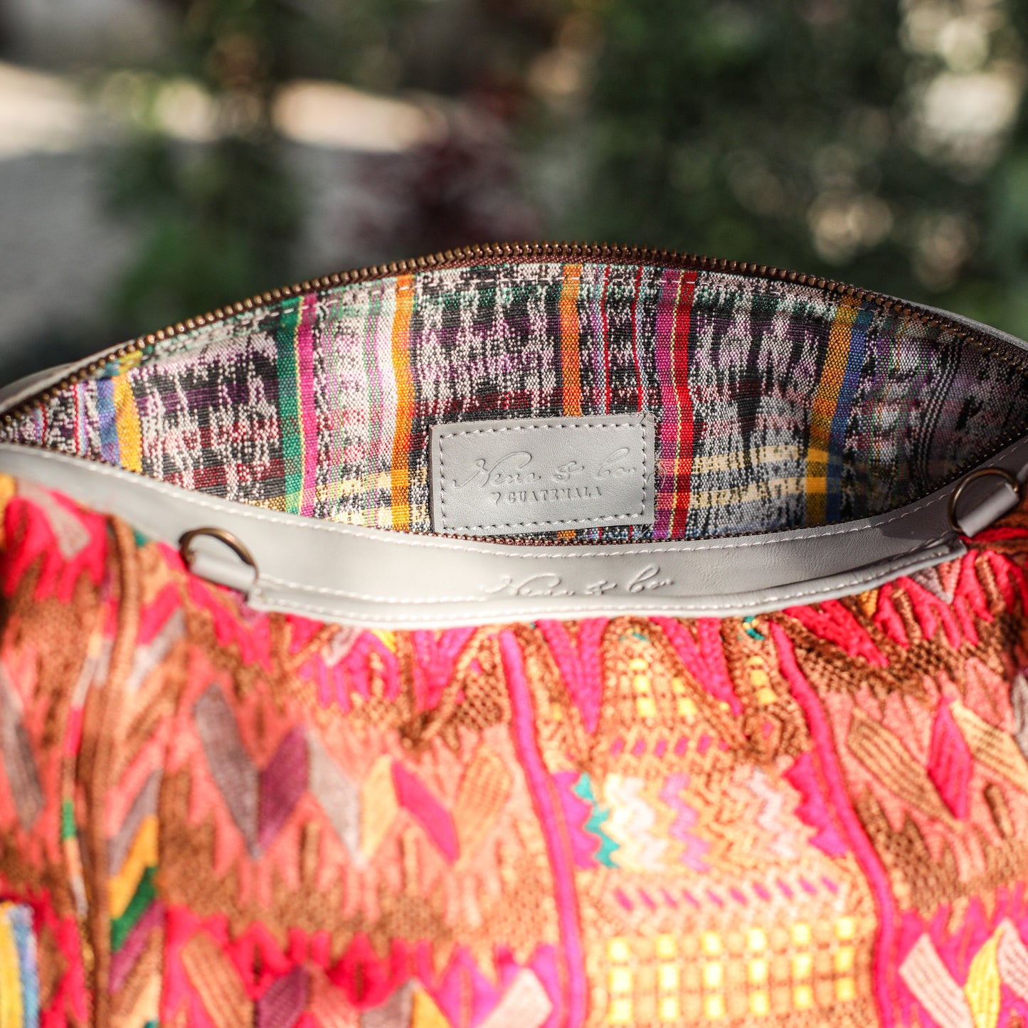 BEATRIZ MCDB + DIAMANTE STRAP - OOAK HUIPIL - PLATINUM - 19289