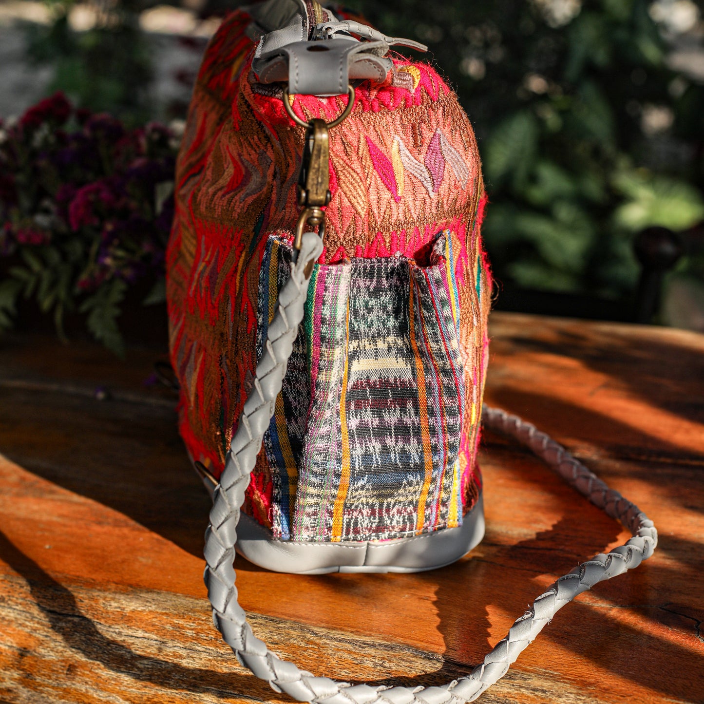 BEATRIZ MCDB + DIAMANTE STRAP - OOAK HUIPIL - PLATINUM - 19289