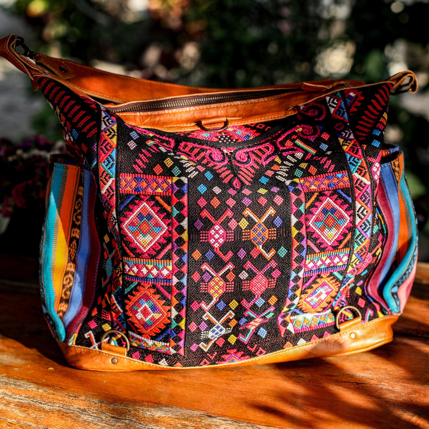 BEATRIZ CDB + DIAMANTE STRAP - OOAK HUIPIL - DUNA AMARILLA - NO. 19300