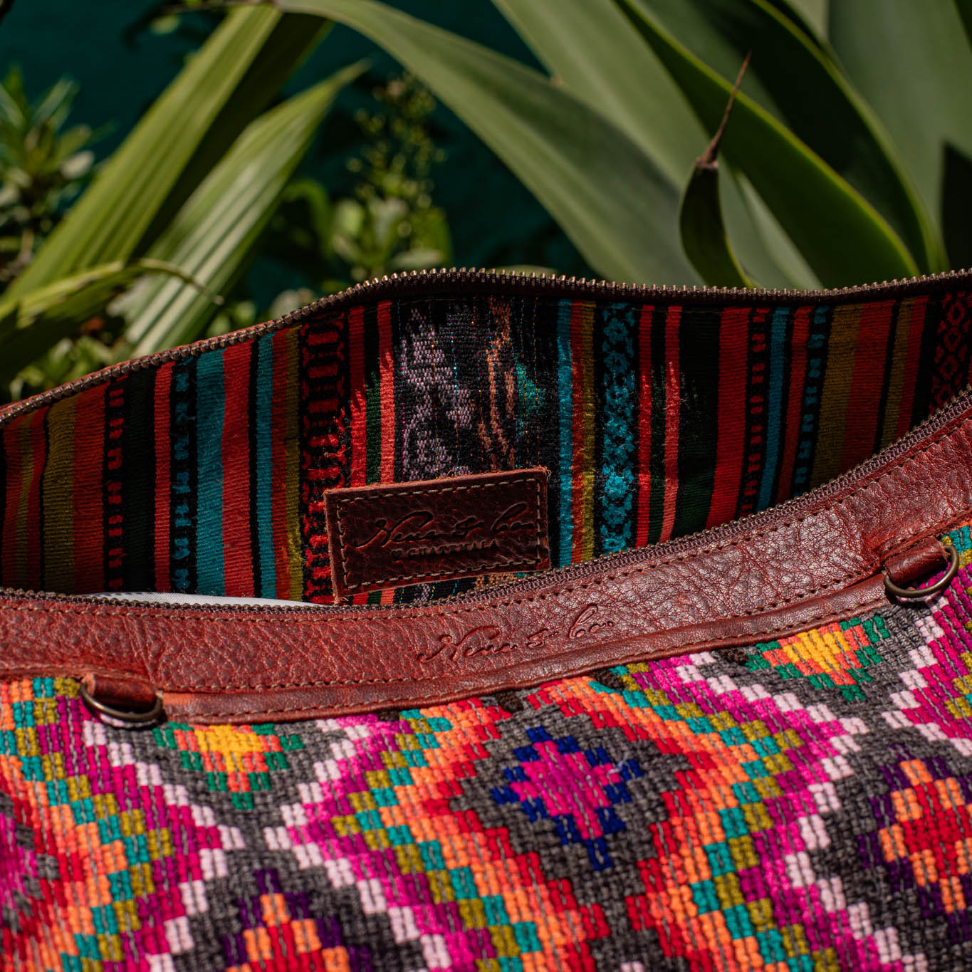 BEATRIZ CDB + DIAMANTE STRAP - OOAK HUIPIL - COPPER - NO. 17303