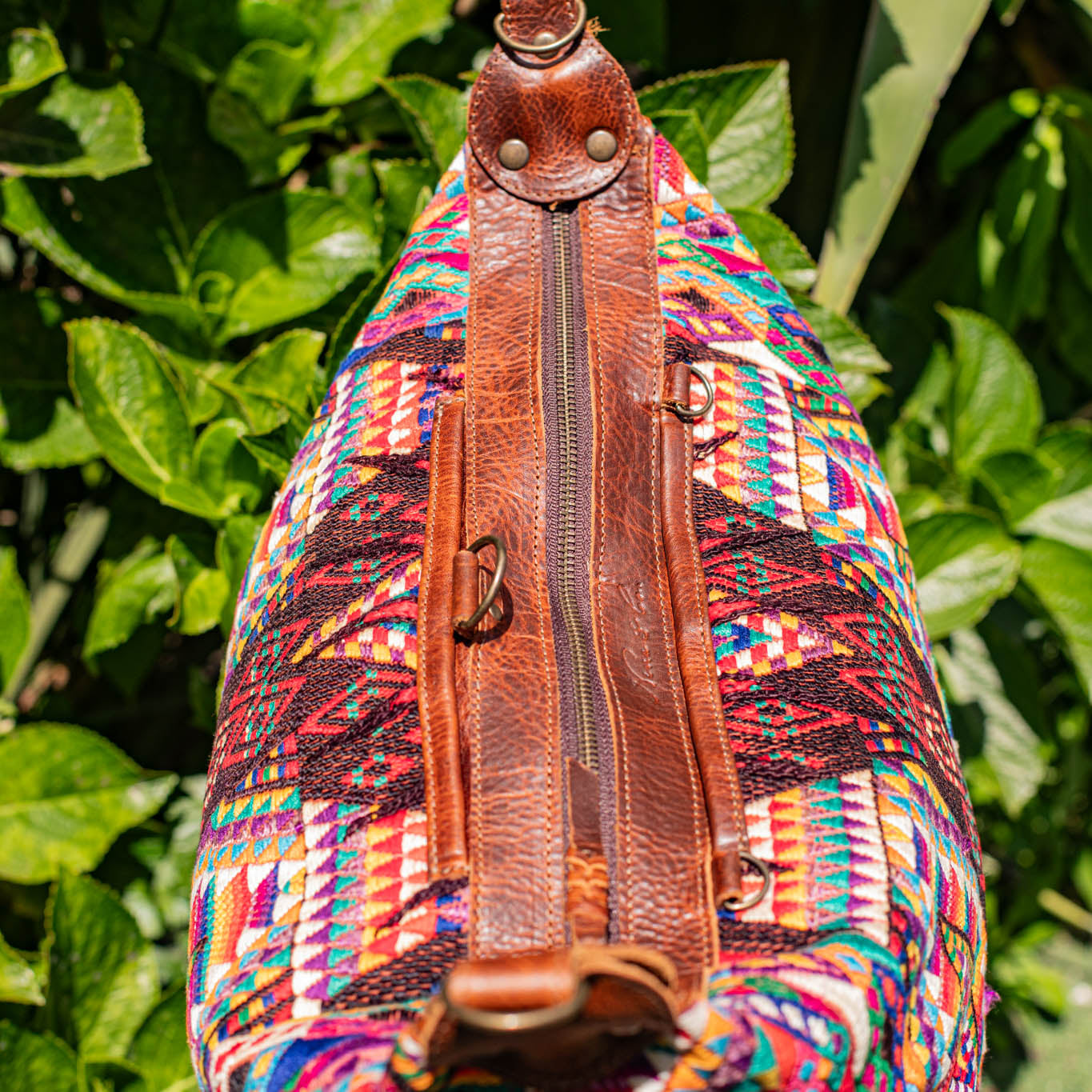 BEATRIZ CDB + DIAMANTE STRAP - OOAK HUIPIL - HONEY - NO. 17325