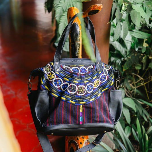 OG REVIVAL MCDB - OOAK JOYABAJ HUIPIL - BLACK - NO. 12457
