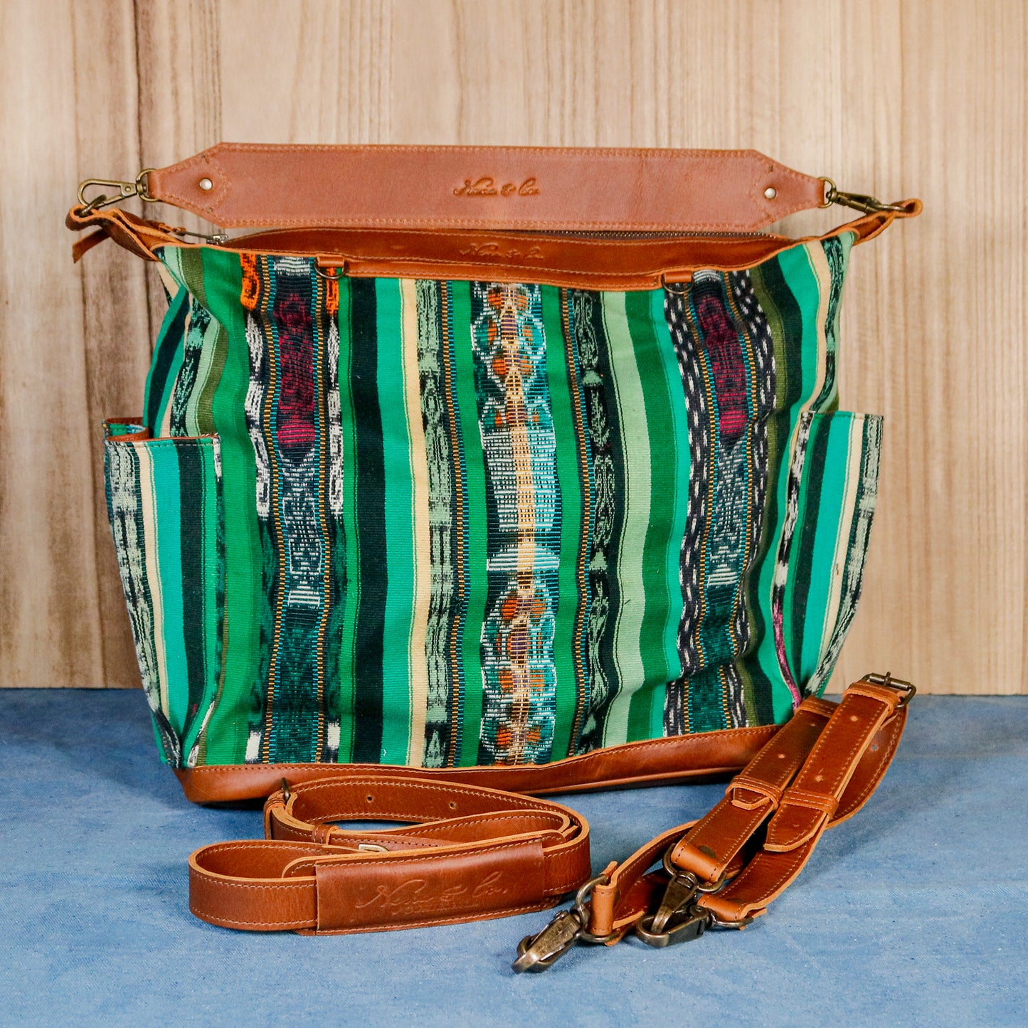 BEATRIZ CDB + DIAMANTE STRAP - CORTE - CAFE - NO. 16411