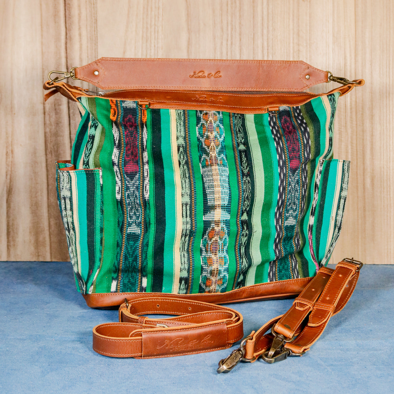 BEATRIZ CDB + DIAMANTE STRAP - CORTE - CAFE - NO. 16411