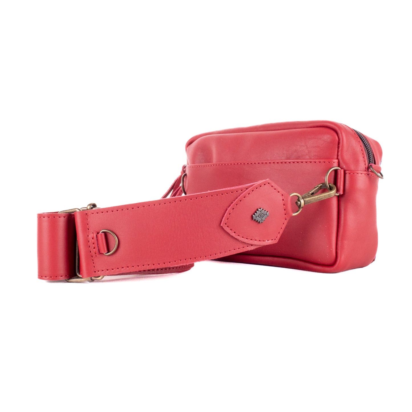 ♡ WANDER CROSSBODY BAG + STRAP SET - HEART JADE ♡ - CORTE - CHILI PEPPER - NO. 19678