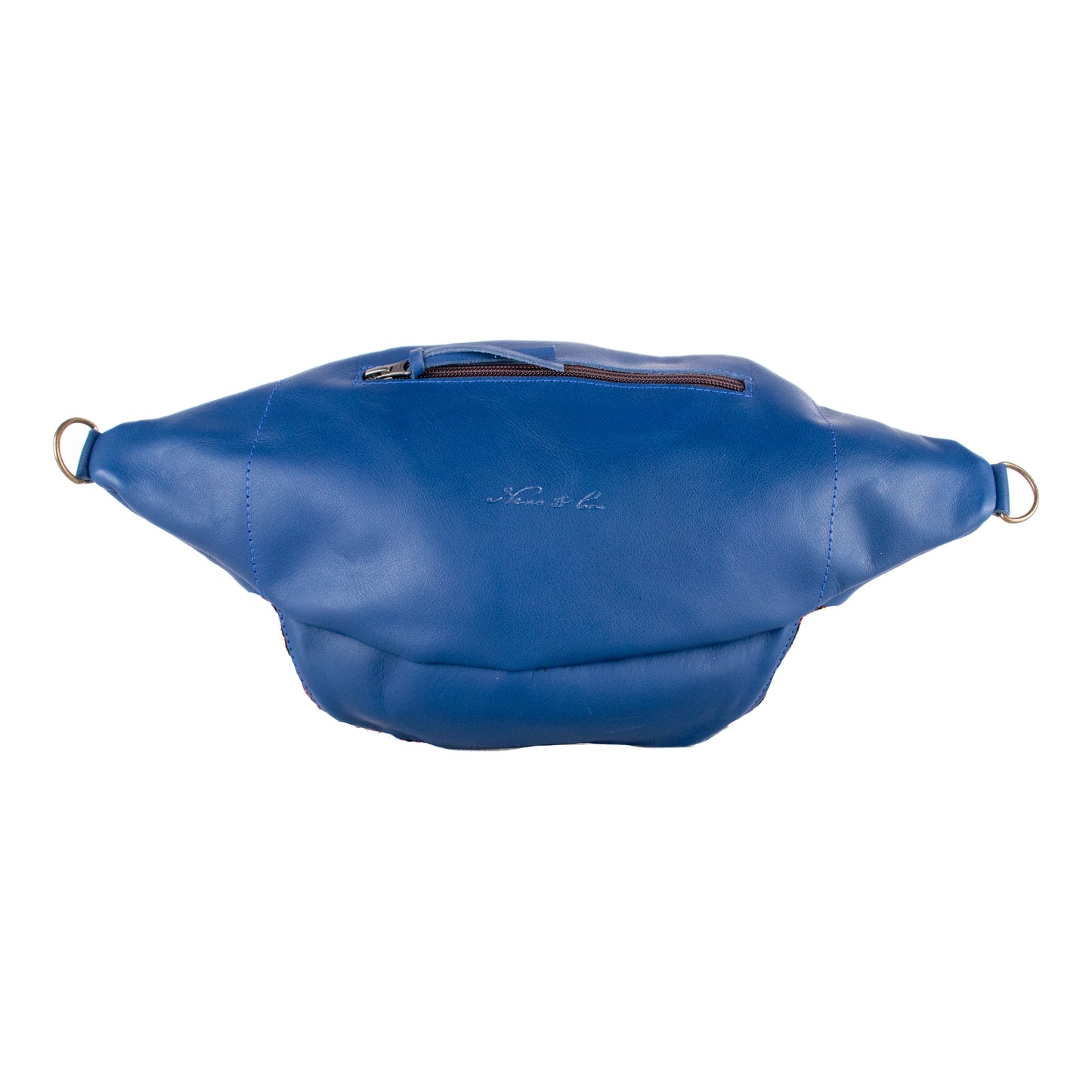 EL DON MANNY PACK - OOAK HUIPIL - COBALT - NO. 201047