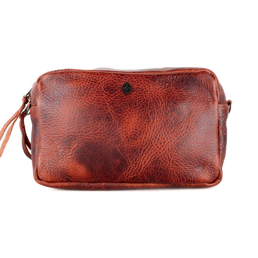 **SHIP WINDOW** WANDER CROSSBODY BAG + STRAP SET - FULL LEATHER - COPPER