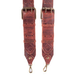 DOUBLE BUCKLE BACKPACK STRAP SET - COPPER