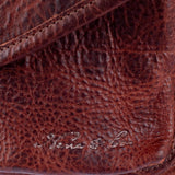 SIGNATURE EDITION DRAWSTRING BUCKET BAG - FULL LEATHER - COPPER