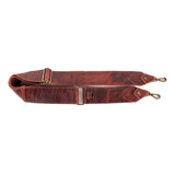 **SHIP WINDOW** LARGE WANDER BAG + STRAP SET - OOAK HUIPIL - COPPER - NO. 242943