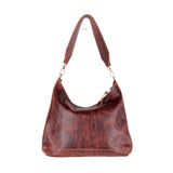 SMALL PENELOPE BAG - H&S EMBROIDERED BIRDS - COPPER - NO. 201236