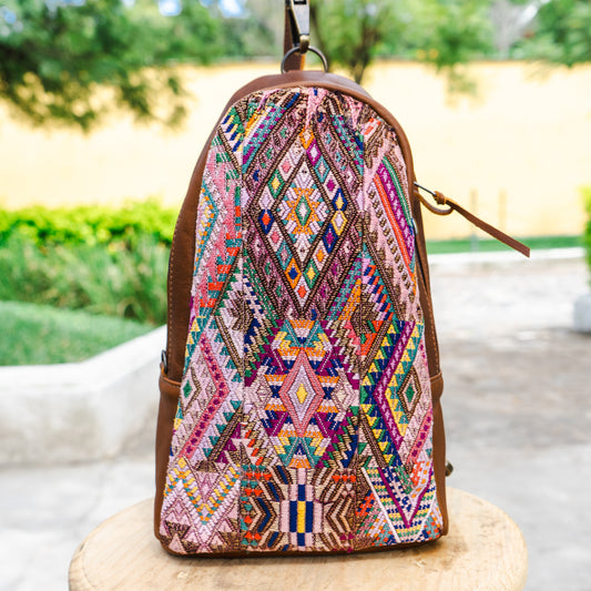CROSSBODY SLING 2.0 - OOAK - CAFE - NO. 13030