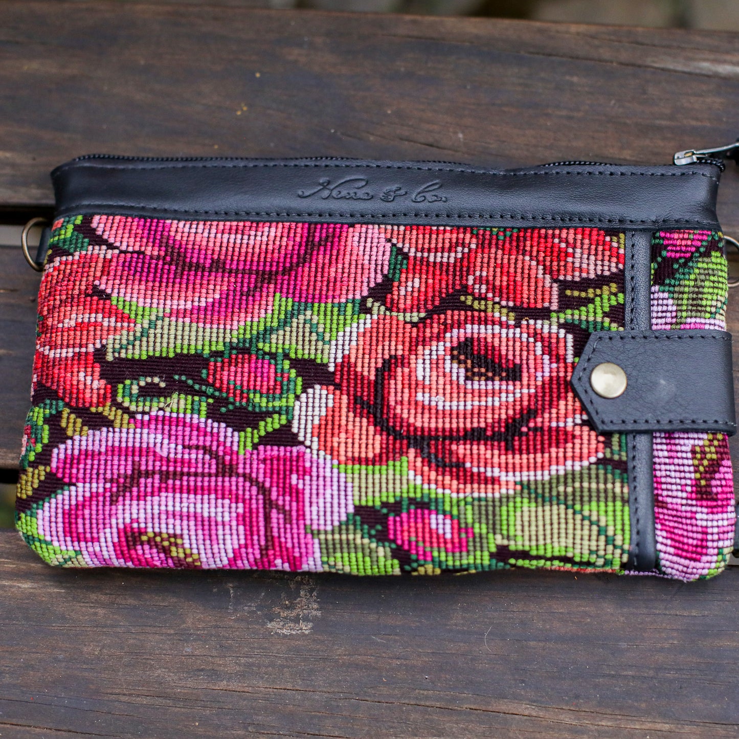 EVERYTHING CLUTCH - OOAK HUIPIL - BLACK - NO. 200447