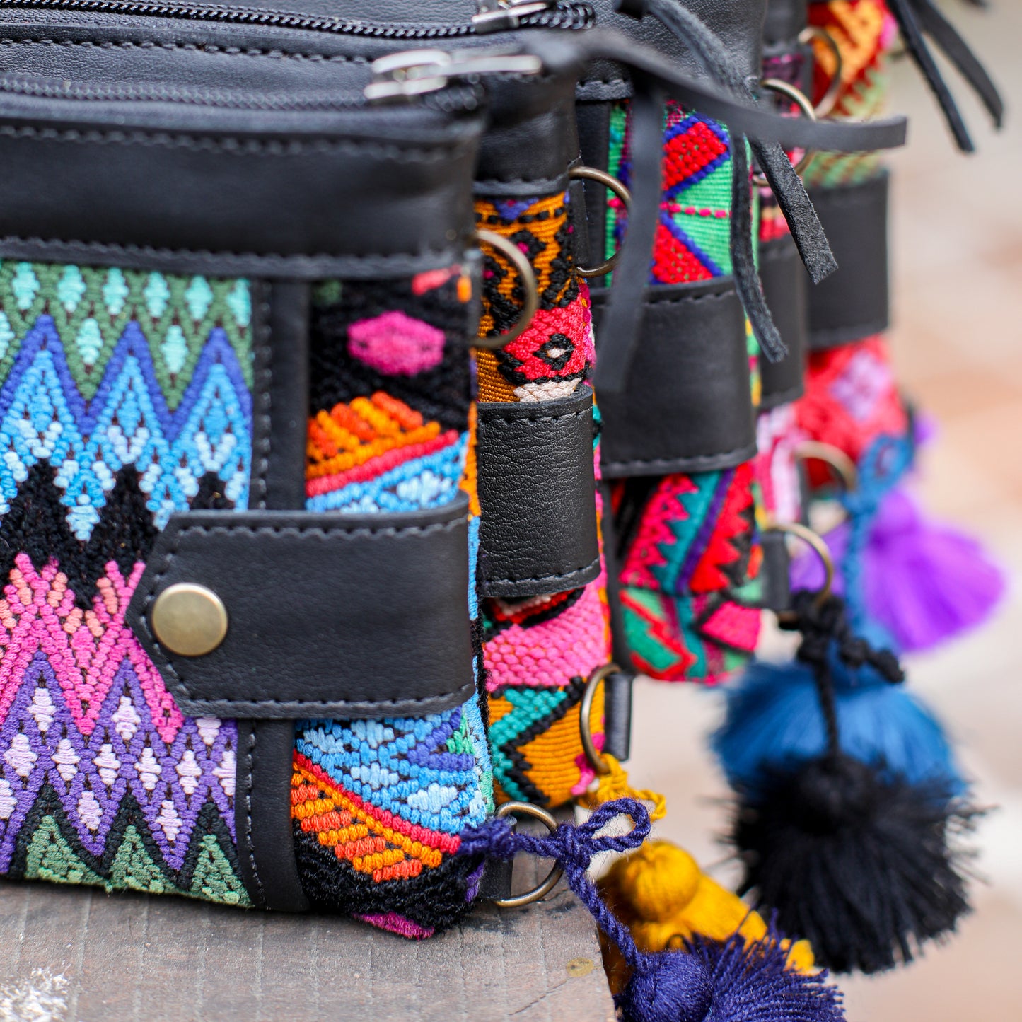 EVERYTHING CLUTCH - OOAK HUIPIL - BLACK - NO. 200440