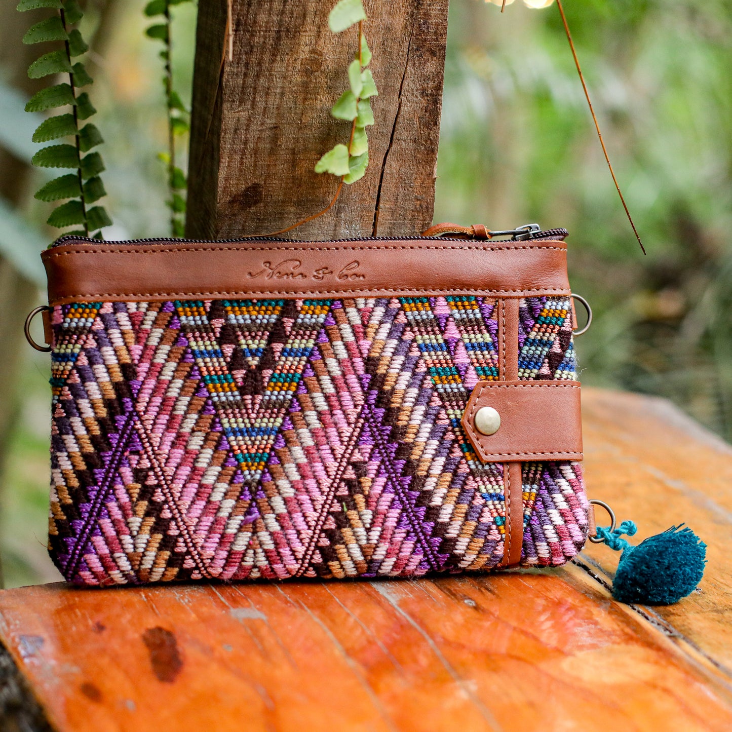 EVERYTHING CLUTCH - OOAK HUIPIL - CAFE - NO. 200435
