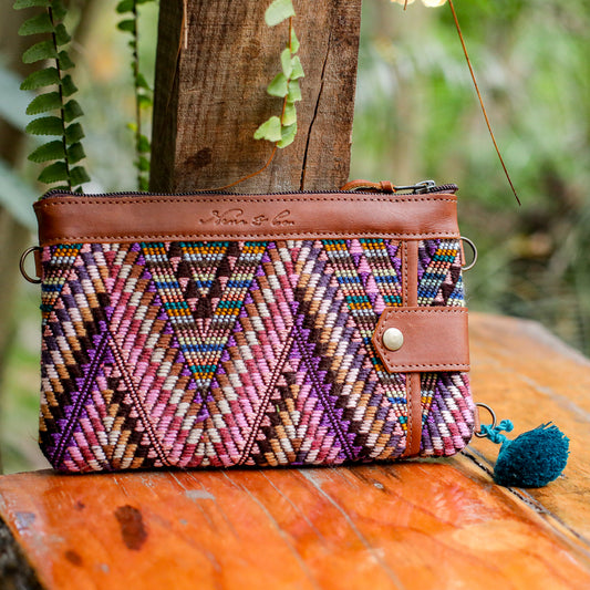 EVERYTHING CLUTCH - OOAK HUIPIL - CAFE - NO. 200435
