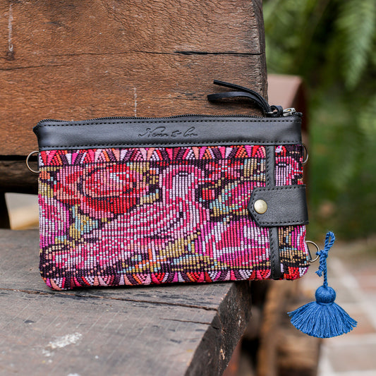 EVERYTHING CLUTCH - OOAK HUIPIL - BLACK - NO. 200444