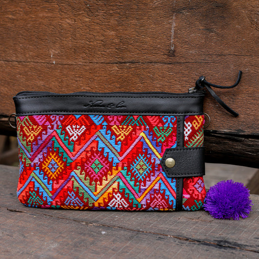 EVERYTHING CLUTCH - OOAK HUIPIL - BLACK - NO. 200438