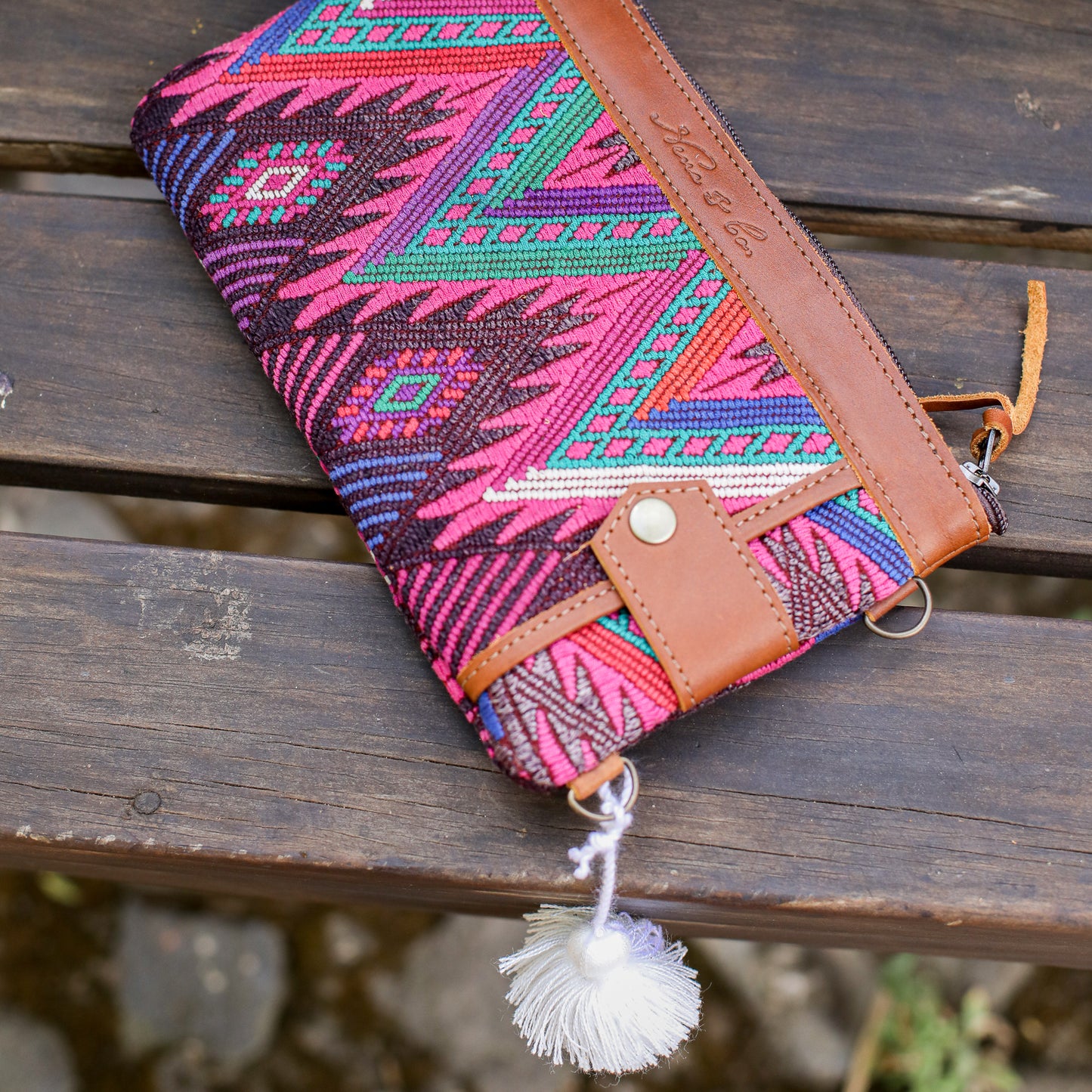 EVERYTHING CLUTCH - OOAK HUIPIL - CAFE - NO. 200424