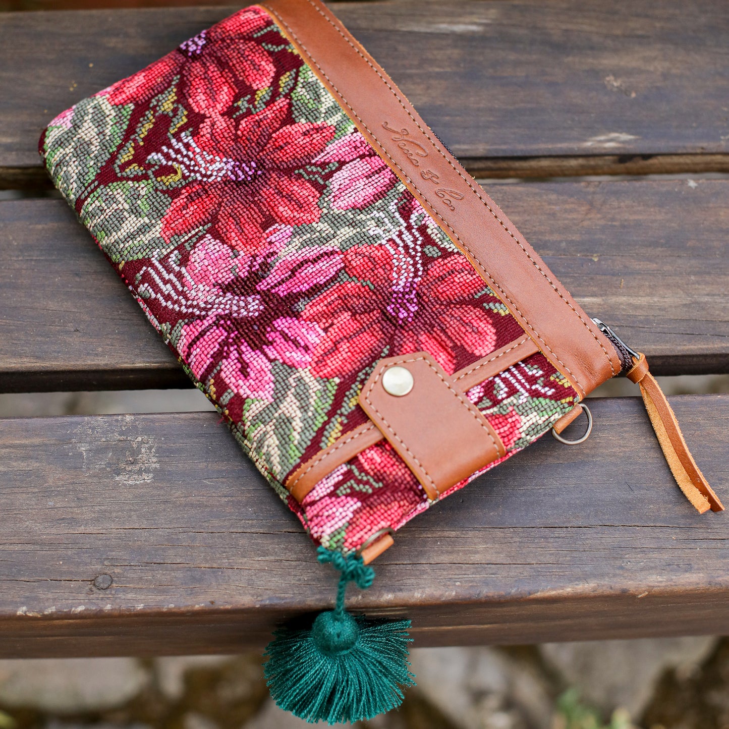 EVERYTHING CLUTCH - OOAK HUIPIL - CAFE - NO. 200423