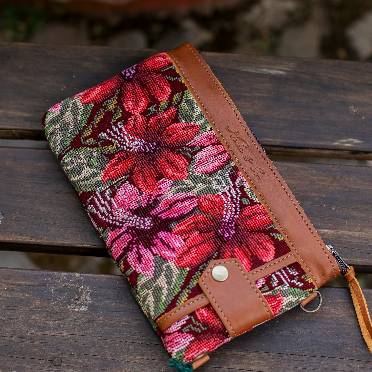 EVERYTHING CLUTCH - OOAK HUIPIL - CAFE - NO. 200423