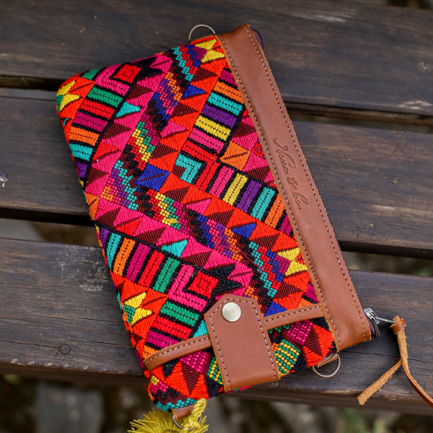 EVERYTHING CLUTCH - OOAK HUIPIL - CAFE - NO. 200418